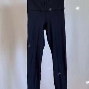 Cold weather Fabletics Black high-rise sportswear leggings